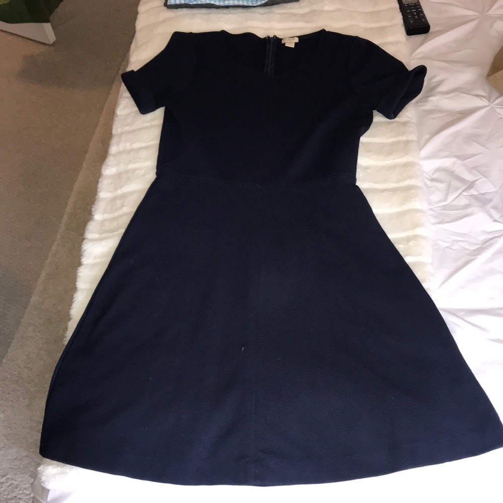 J. Crew navy dress. Size 8.